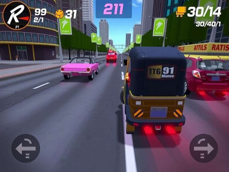 Rickshaw Master Game Screenshot